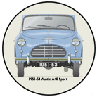 Austin A40 Sport 1951-53 Coaster 6